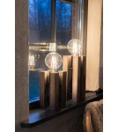 Scandinavian style table lamps - Markslojd LODGE Table 1L 28cm Brown 108757 - product 2