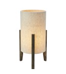 Scandinavian style table lamps - Markslojd ERUCA Table 1L 39cm Brown/Beige 108760 - product 1