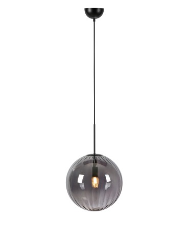 Markslojd FENGARI Pendant 1L Matte Black/Smoke 108762