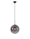 Markslojd FENGARI Pendant 1L Matte Black/Smoke 108762