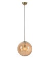Markslojd FENGARI Hanging 1L Antique Brass/Amber 108763