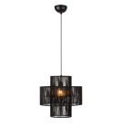Boho pendant lamps - Markslojd SOGA Pendant 1L Black 108766 - product 1