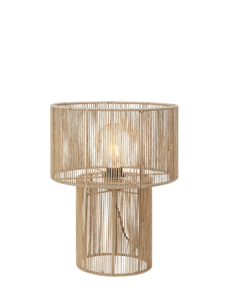 Scandinavian style table lamps - Markslojd SOGA Table 1L Color Natural 108769 - product kolory-swiatla.pl 1