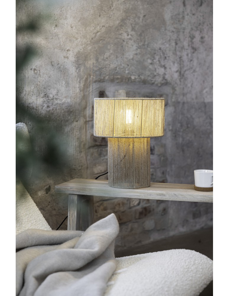 Scandinavian style table lamps - Markslojd SOGA Table 1L Color Natural 108769 - product kolory-swiatla.pl 2