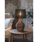 Scandinavian style table lamps - Markslojd PAGLIA Table 1L Black/Natural 108770 - product 2