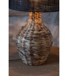 Scandinavian style table lamps - Markslojd PAGLIA Table 1L Black/Natural 108770 - product 3