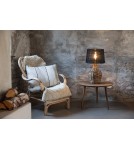 Scandinavian style table lamps - Markslojd PAGLIA Table 1L Black/Natural 108770 - product 4