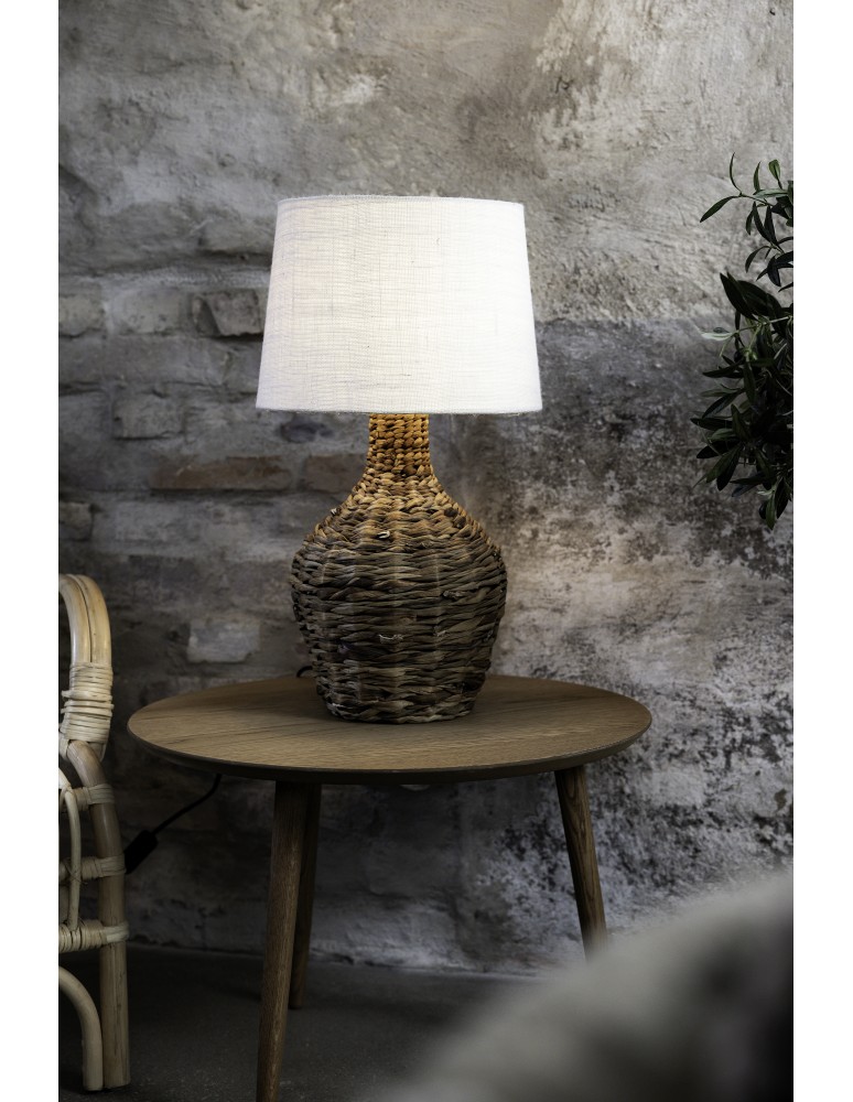 Scandinavian style table lamps - Markslojd PAGLIA Table 1L Beige/Natural 108771 - product kolory-swiatla.pl 2