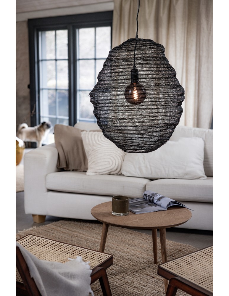 Scandinavian style pendant lamps - Markslojd TAZZA Pendant 1L Black 108772 - product kolory-swiatla.pl 2
