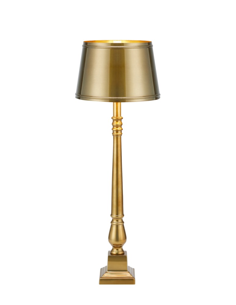 Classic table lamps - Markslojd METALLO Table 1L Antique Brass 108774 - product kolory-swiatla.pl 1