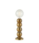 Scandinavian style table lamps - Markslojd GONG Table 1L Gold 108780 - product 1