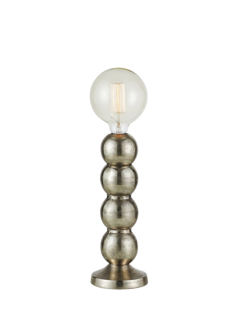 Scandinavian style table lamps - Markslojd GONG Table 1L Silver 108781 - product kolory-swiatla.pl 1