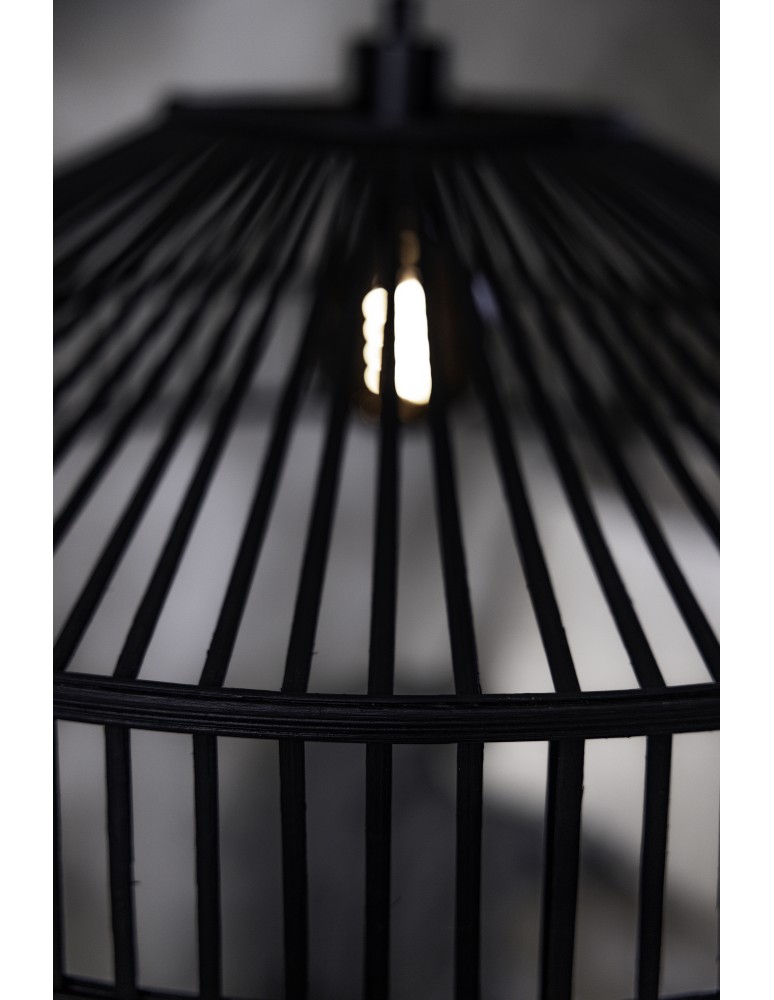 Boho pendant lamps - Markslojd TAPA Pendant 1L Black 108782 - product kolory-swiatla.pl 3