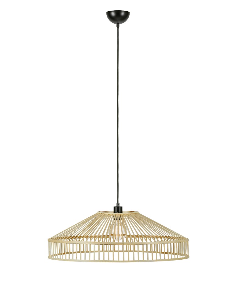 Boho pendant lamps - Markslojd TAPA Hanging 1L Natural Color 108783 - product kolory-swiatla.pl 1