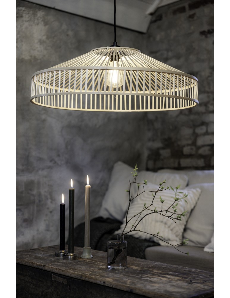 Boho pendant lamps - Markslojd TAPA Hanging 1L Natural Color 108783 - product kolory-swiatla.pl 2