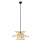 Boho pendant lamps - Markslojd DUPLICI Pendant 1L Natural Color 108785 - product 1