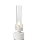 Scandinavian style table lamps - Markslojd KANDELLA Table 1L Sandblasted/Matte White/Transparent 108787 - product 1
