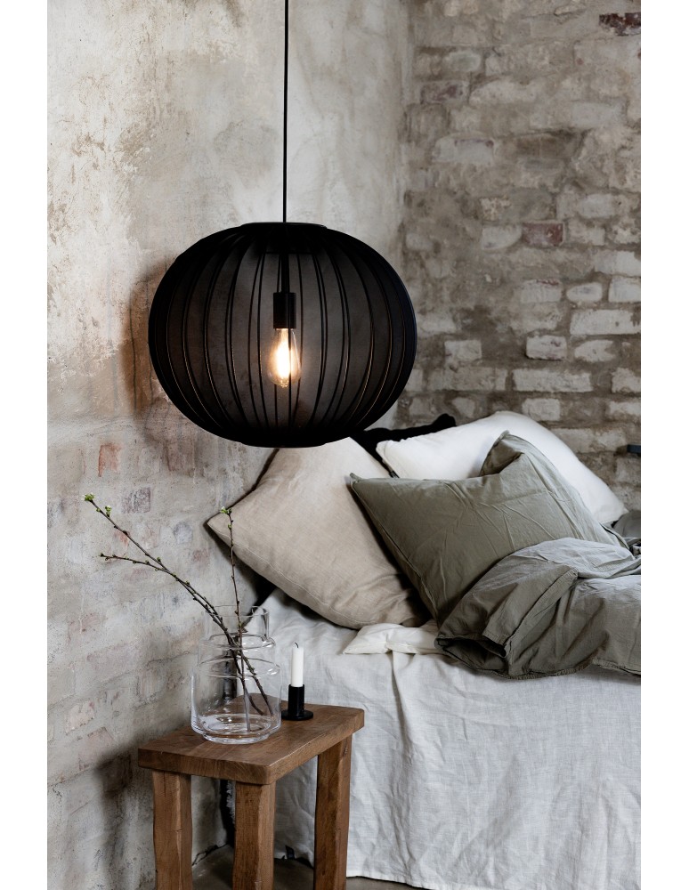 Scandinavian style pendant lamps - Markslojd FLORENCE Pendant 50 Black 108791 - product kolory-swiatla.pl 2
