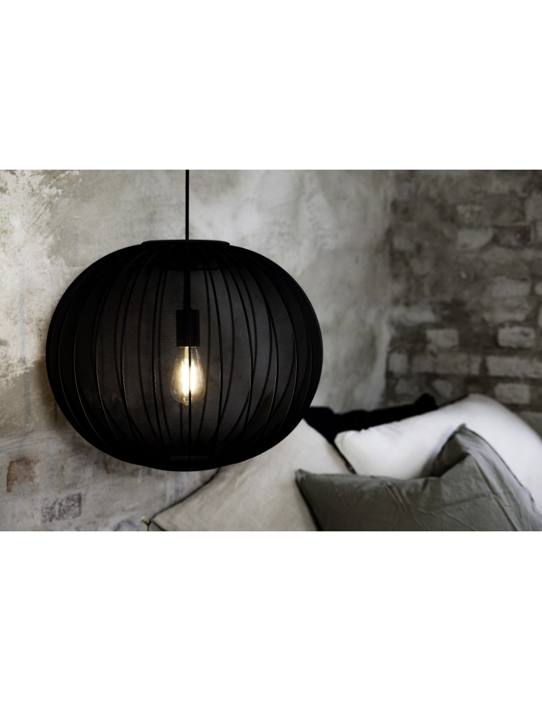 Scandinavian style pendant lamps - Markslojd FLORENCE Pendant 50 Black 108791 - product kolory-swiatla.pl 3
