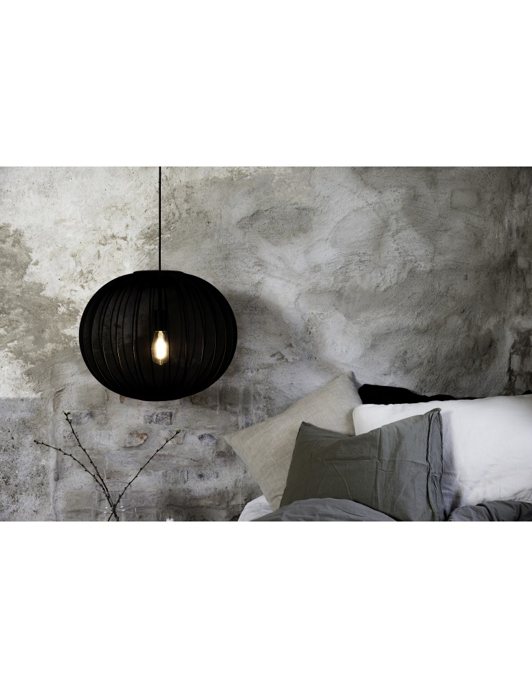 Scandinavian style pendant lamps - Markslojd FLORENCE Pendant 50 Black 108791 - product kolory-swiatla.pl 4