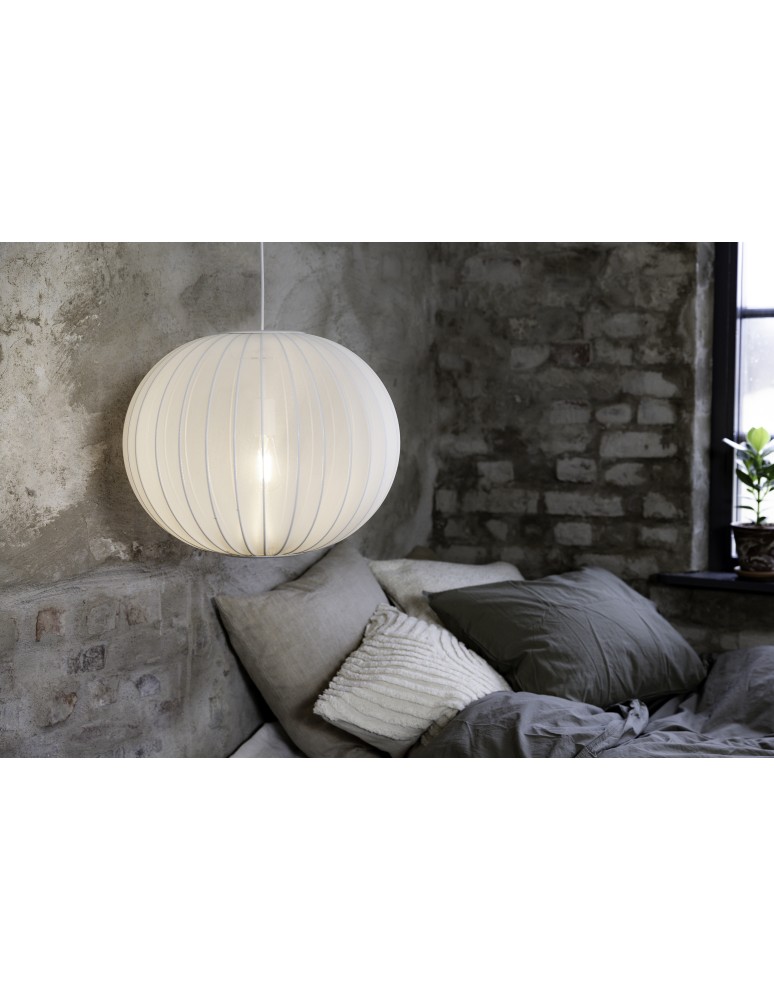 Scandinavian style pendant lamps - Markslojd FLORENCE Pendant 50 White 108792 - product kolory-swiatla.pl 4