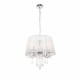 Light Prestige Lampa wisząca Mona 5xE14 srebrna LP-5005/5P srebrna