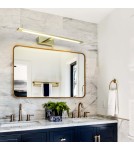 Bathroom wall lamps - Light Prestige Wall lamp Isla large 4000K 1xLED gold IP44 GS-LWB-20W GOLD - product 2