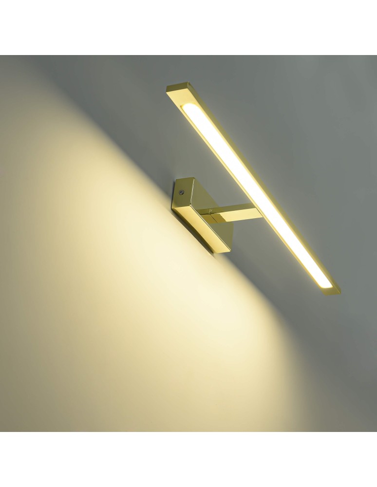 Bathroom wall lamps - Light Prestige Wall lamp Isla large 4000K 1xLED gold IP44 GS-LWB-20W GOLD - product kolory-swiatla.pl 7