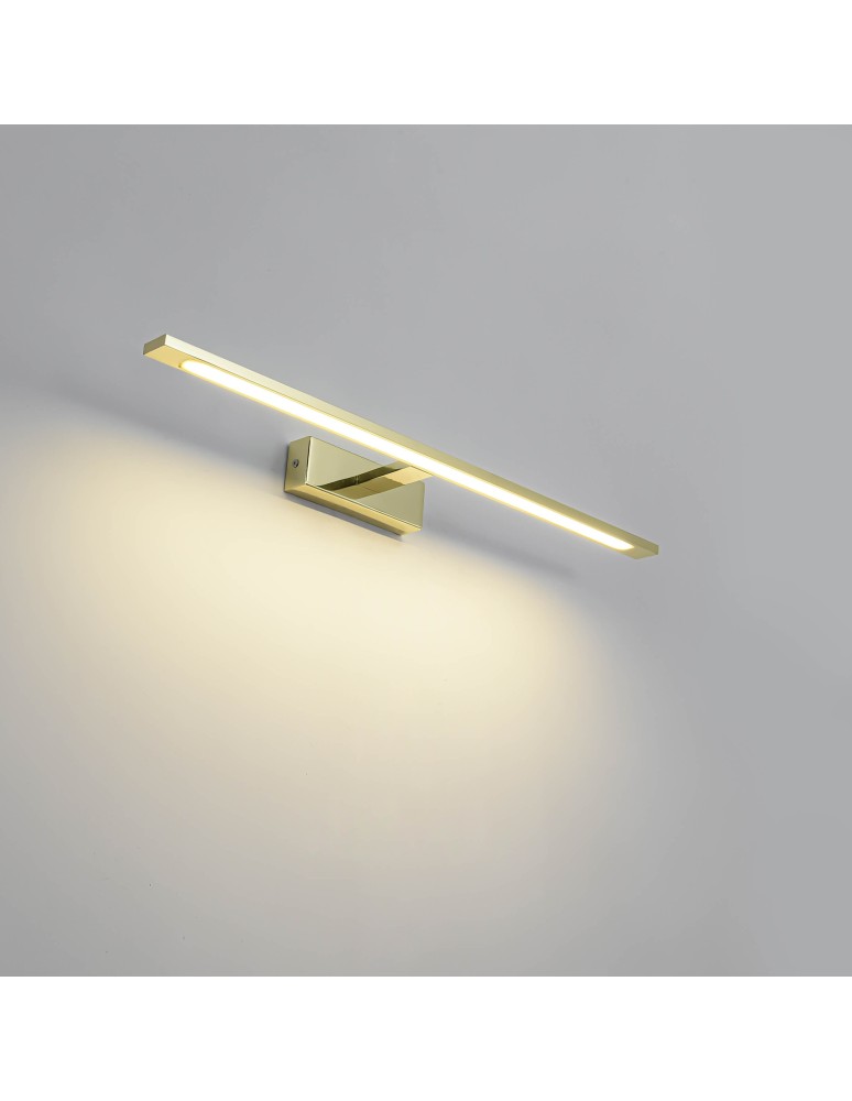 Bathroom wall lamps - Light Prestige Wall lamp Isla large 4000K 1xLED gold IP44 GS-LWB-20W GOLD - product kolory-swiatla.pl 8