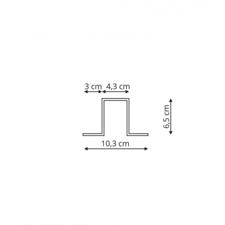 Light Prestige Magnetic zestaw do montażu podtynkowego czarny LP-E020-MAG-R KIT zestaw podtynkowy