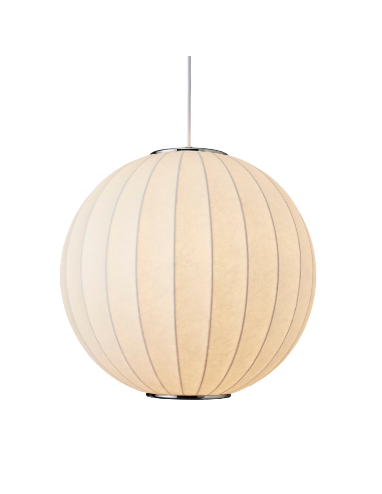 Single pendant lamps -  Step Into Design SILK pendant lamp white 30 cm ST-2330-30 - product kolory-swiatla.pl 2