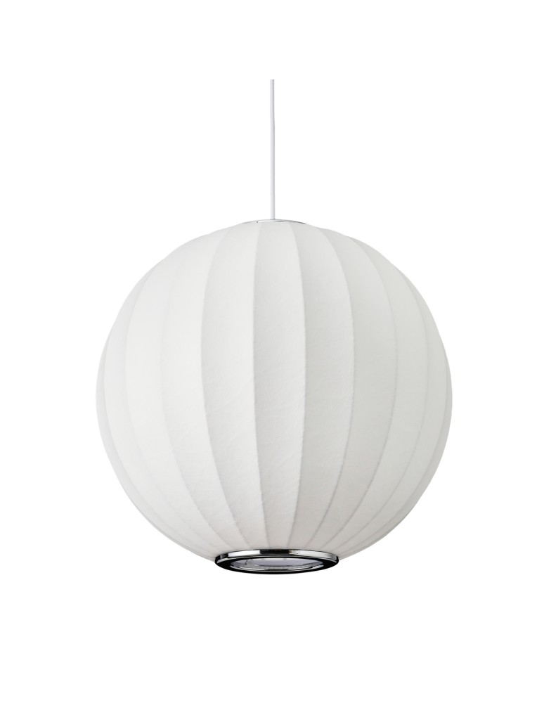 Single pendant lamps -  Step Into Design SILK pendant lamp white 30 cm ST-2330-30 - product kolory-swiatla.pl 6