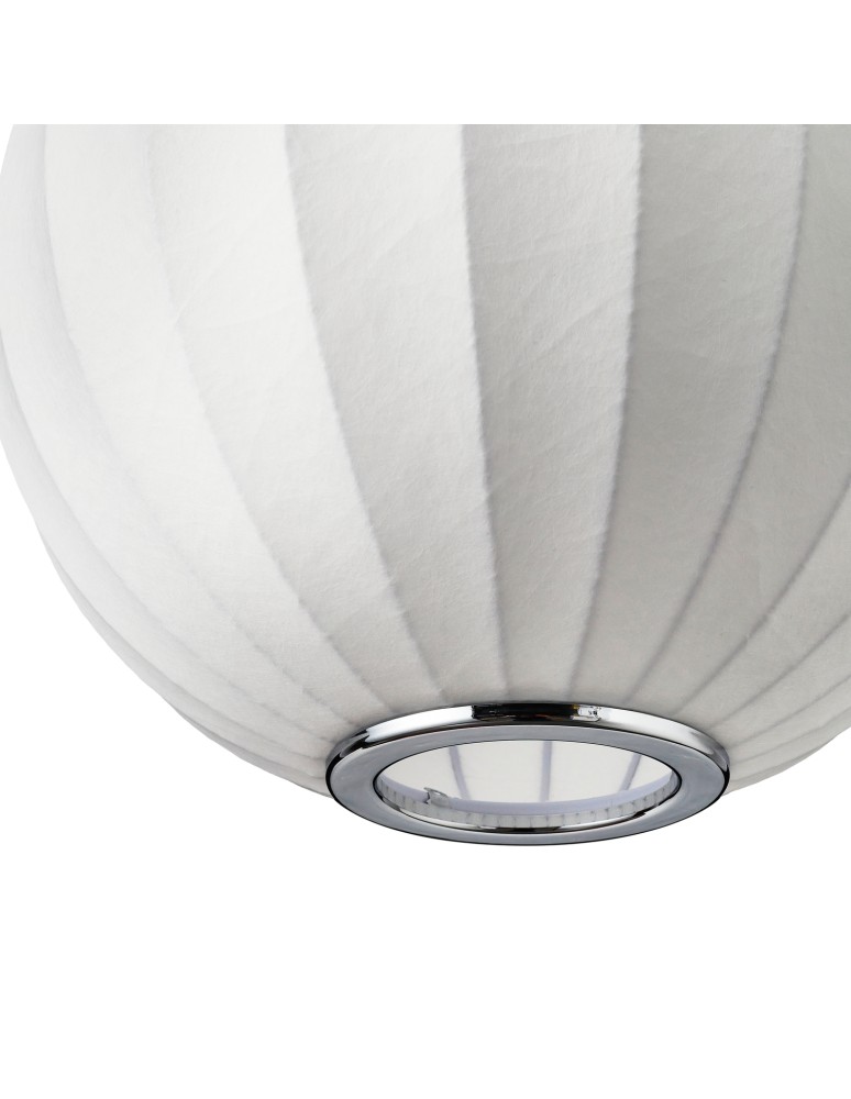 Single pendant lamps -  Step Into Design SILK pendant lamp white 30 cm ST-2330-30 - product kolory-swiatla.pl 7