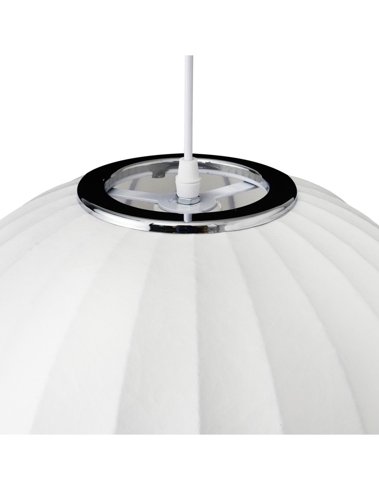 Single pendant lamps -  Step Into Design SILK pendant lamp white 30 cm ST-2330-30 - product kolory-swiatla.pl 10