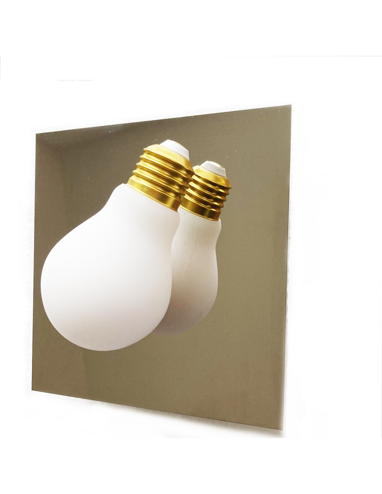 Designer wall lamps -  Step Into Design BULB gold 15 cm wall lamp ST-8716W - product kolory-swiatla.pl 1