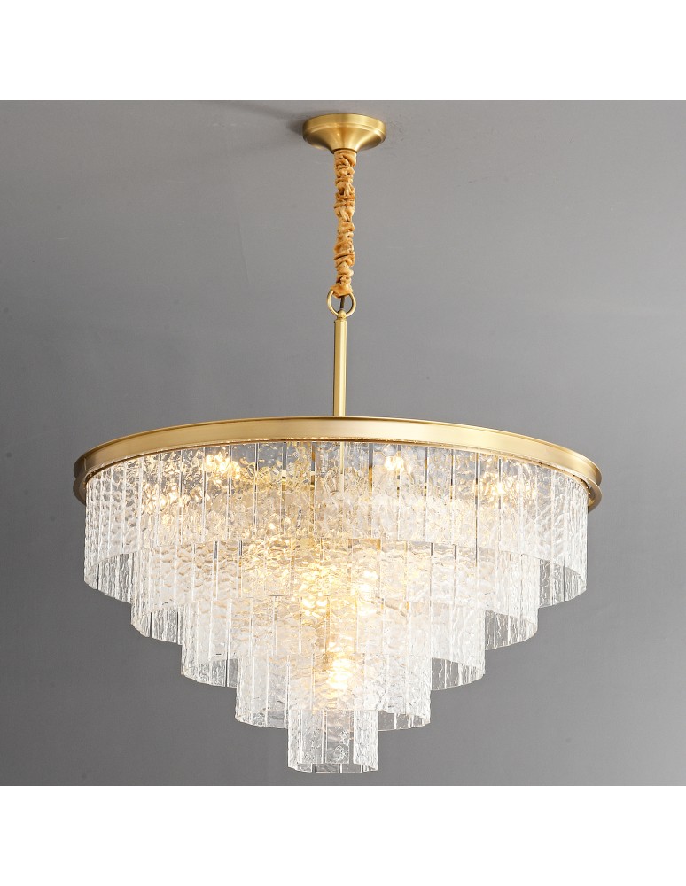 Glamour chandeliers -  Step Into Design ICELAND pendant lamp white 60 cm ST-6308-6 - product kolory-swiatla.pl 2