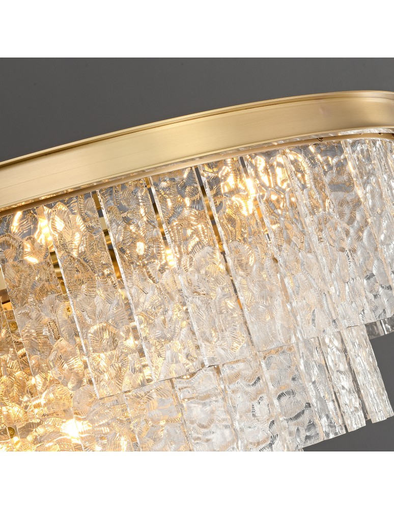 Glamour chandeliers -  Step Into Design ICELAND pendant lamp white 60 cm ST-6308-6 - product kolory-swiatla.pl 5