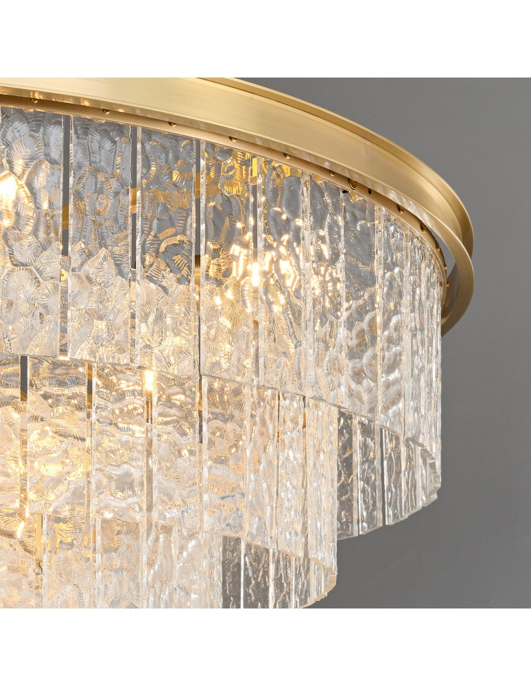 Glamour chandeliers -  Step Into Design ICELAND pendant lamp white 60 cm ST-6308-6 - product kolory-swiatla.pl 6