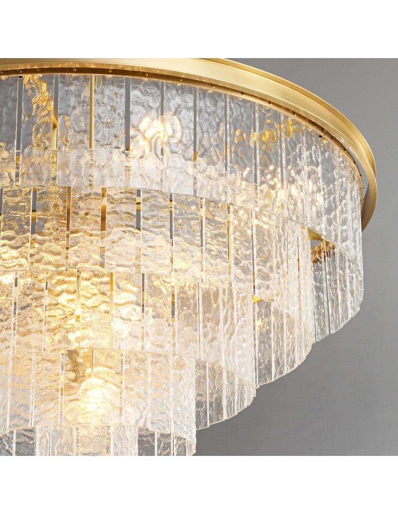 Glamour chandeliers -  Step Into Design ICELAND pendant lamp white 60 cm ST-6308-6 - product kolory-swiatla.pl 8