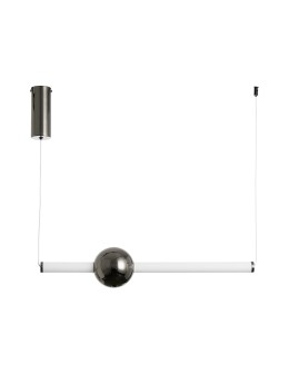  Step Into Design Lampa wisząca O-LINE LED 63 cm czarna ST-1688S-BK