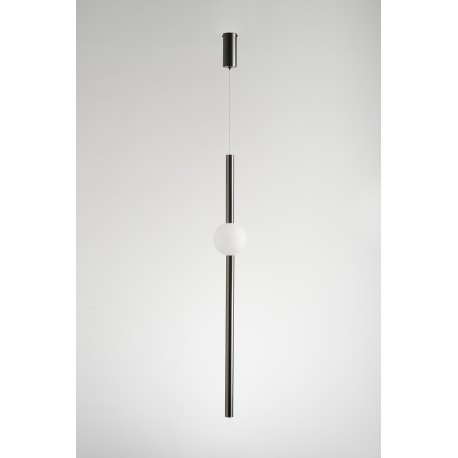  Step Into Design Lampa wisząca O-LINE LED 93 cm czarna ST-1689L BK