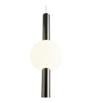 Designer pendant lamps -  Step Into Design O-LINE LED pendant lamp 93 cm black ST-1689L BK - product 4