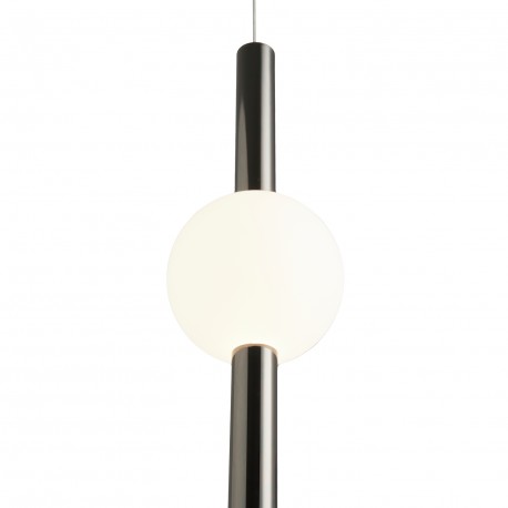  Step Into Design Lampa wisząca O-LINE LED 93 cm czarna ST-1689L BK