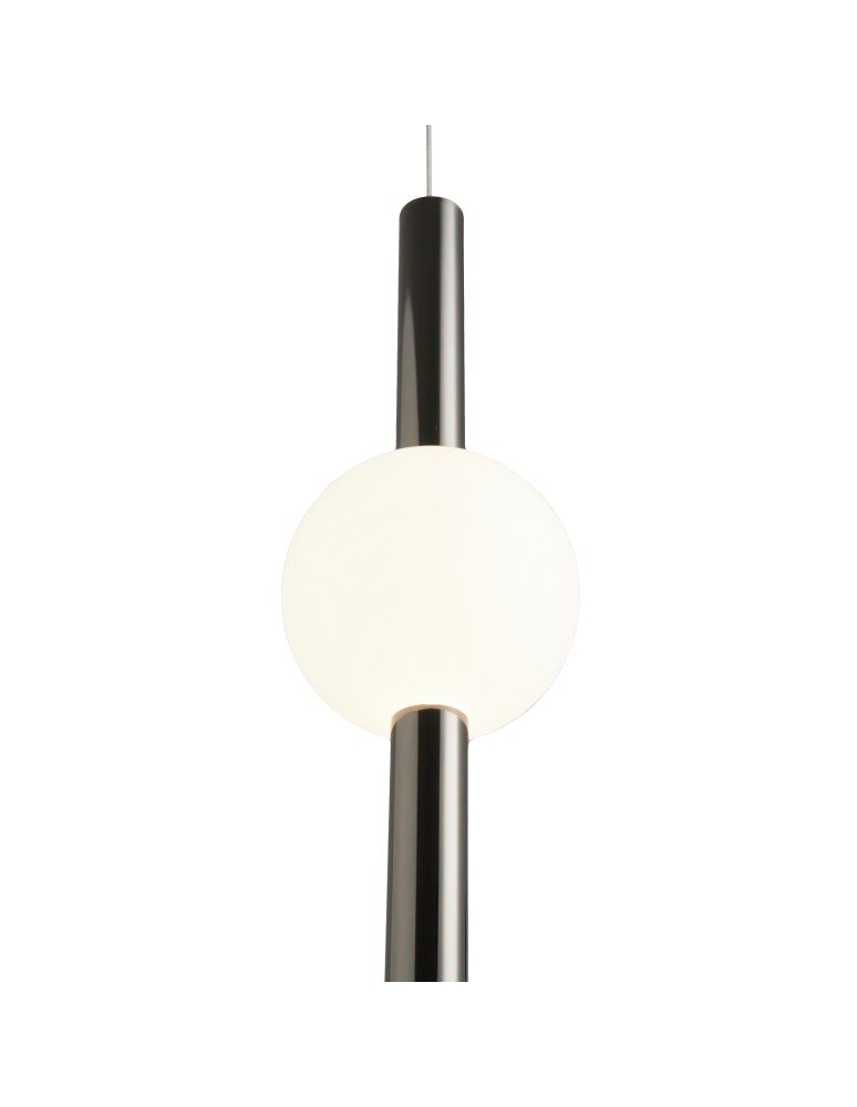 Designer pendant lamps -  Step Into Design O-LINE LED pendant lamp 93 cm black ST-1689L BK - product kolory-swiatla.pl 4