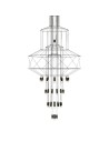  Step Into Design LINEA-43 XL pendant lamp black 150 cm XT100-43P-XL