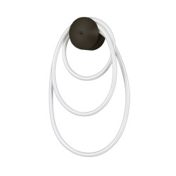 Step Into Design Lampa ścienna FANTASIA czarna 30 cm ST-9282W1 BK