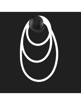  Step Into Design Lampa ścienna FANTASIA czarna 30 cm ST-9282W1 BK - produkt 2