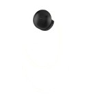 Designer wall lamps -  Step Into Design FANTASIA wall lamp black 30 cm ST-9282W1 BK - product 5