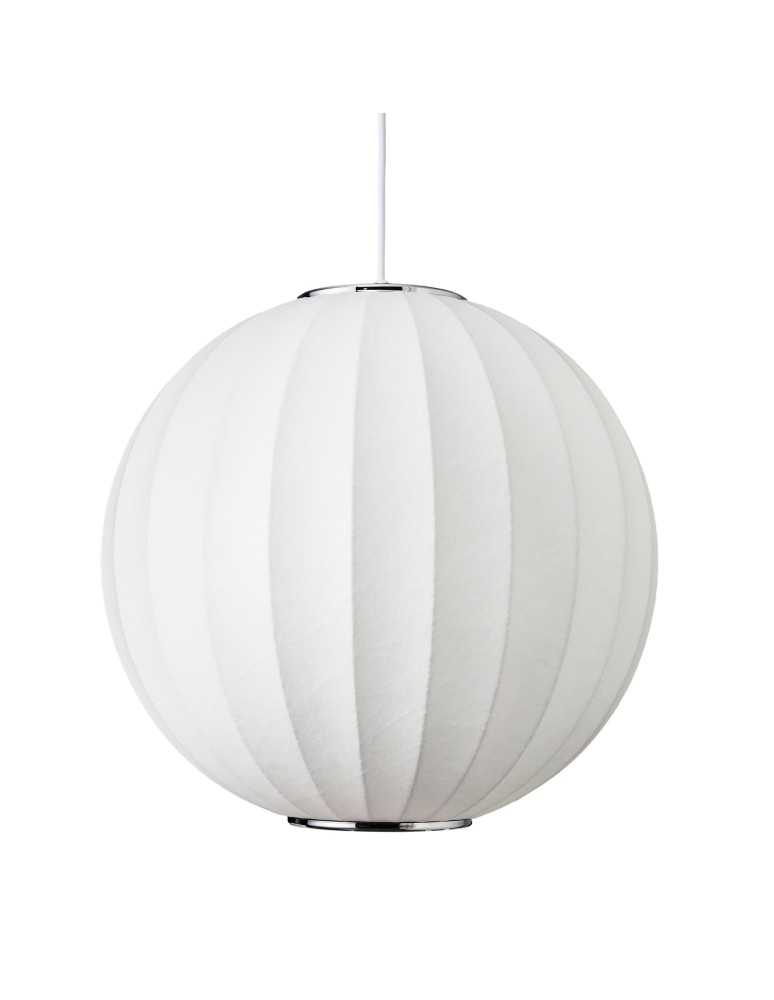 Single pendant lamps -  Step Into Design SILK pendant lamp white 40 cm ST-2330-40 - product kolory-swiatla.pl 1
