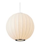 Single pendant lamps -  Step Into Design SILK pendant lamp white 40 cm ST-2330-40 - product 5
